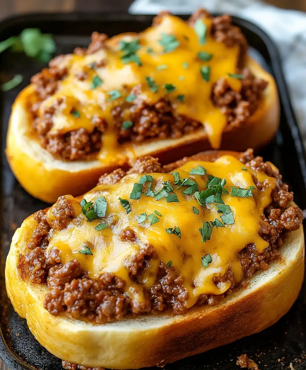 Texas Toast Sloppy Joes are a fun twist on the classic sloppy joe, served on thick, buttery Texas toast for extra crunch and flavor. This hearty, delicious dish is perfect for family dinners or a satisfying game-day meal!