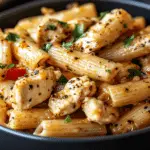 Make the best Honey Pepper Chicken Panini Pasta in just 30 minutes! A perfect blend of crispy chicken, sweet-spicy glaze, and creamy pasta.