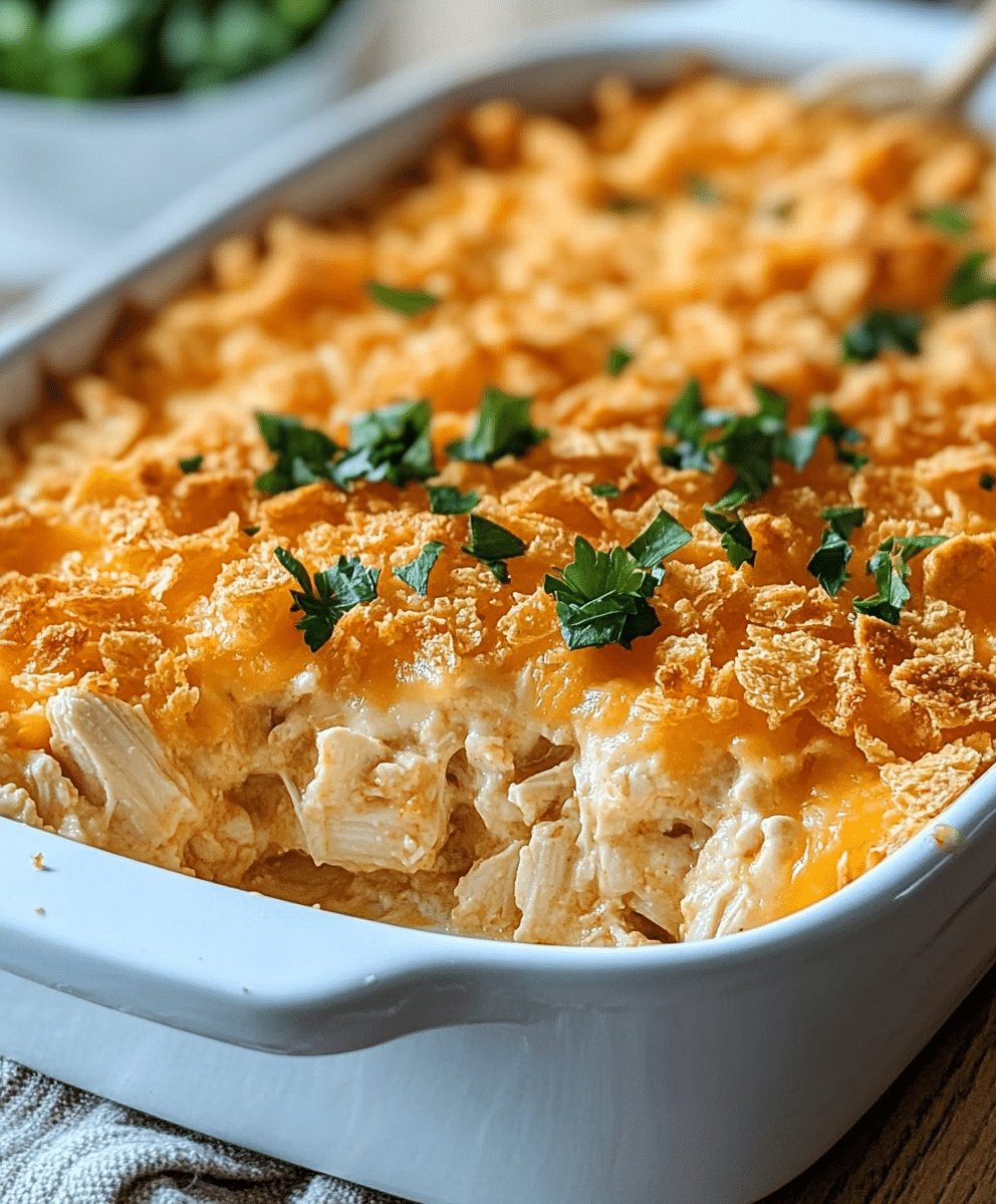 This Crack Chicken Casserole is creamy, cheesy, and easy to make! A comforting, budget-friendly meal perfect for busy nights.