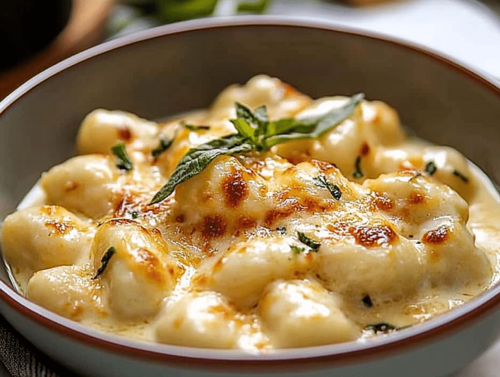 Creamy Crack Chicken Gnocchi
