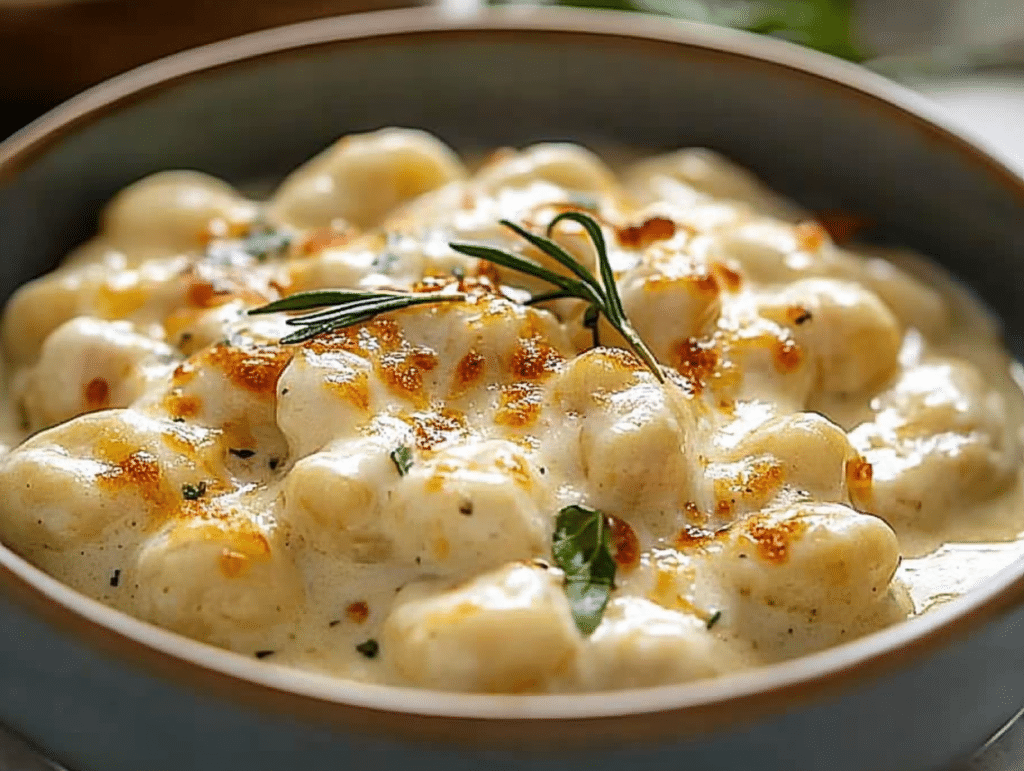 Creamy Crack Chicken Gnocchi