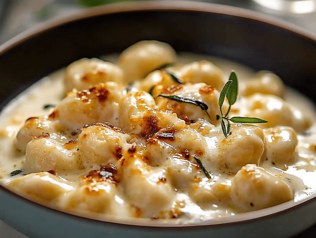 Creamy Crack Chicken Gnocchi