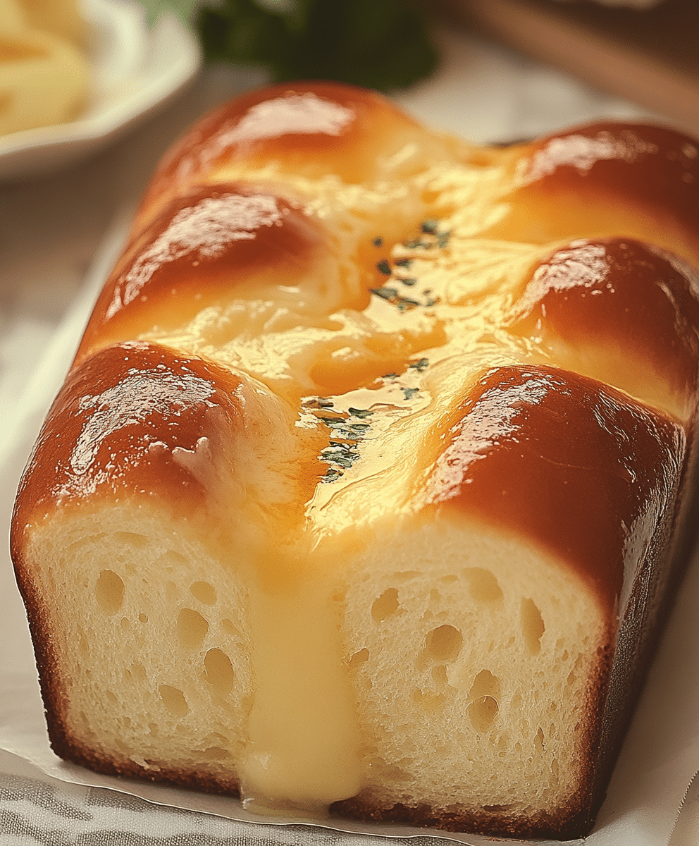 a loaf of bread sitting on top of a white plate next to another loaf of bread