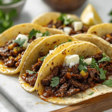 BBQ Beef Tacos with Garlic Honey Butter – A Savory Taco Delight