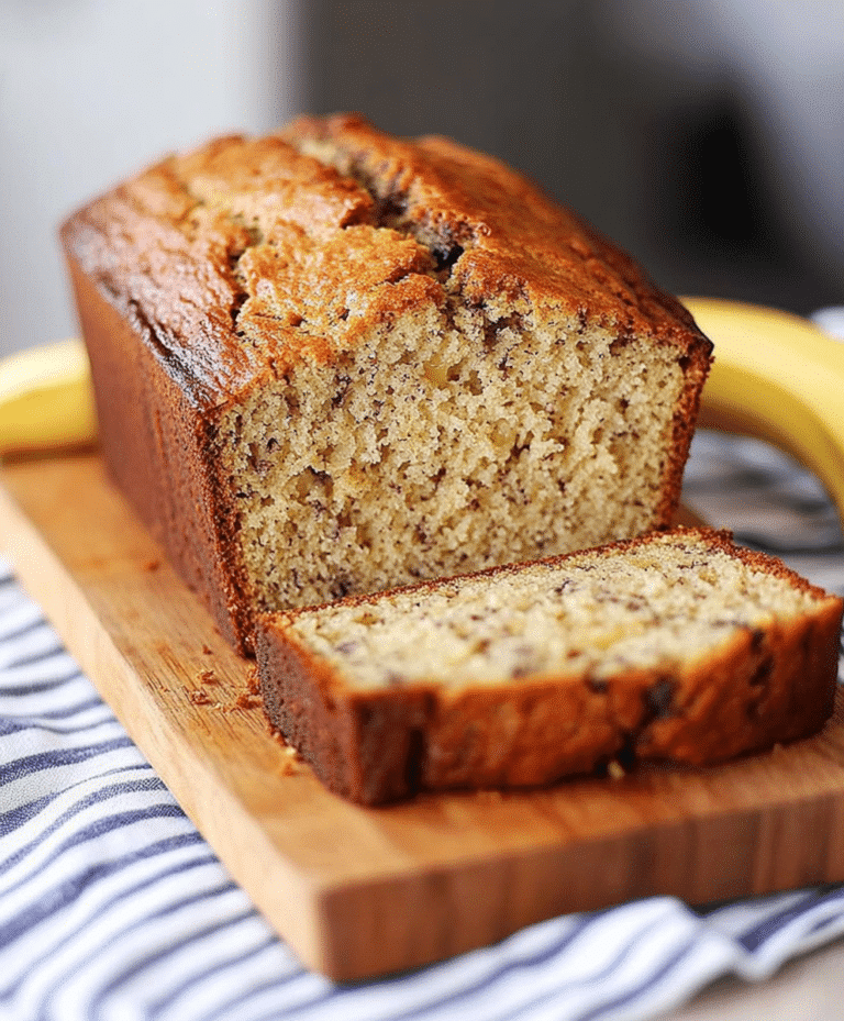 an old fashioned banana bread is cooling on a rack with the words, old fashioned banana bread