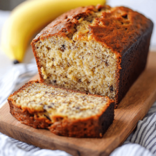Old-Fashioned Banana Bread – A Classic, Moist, and Easy Recipe