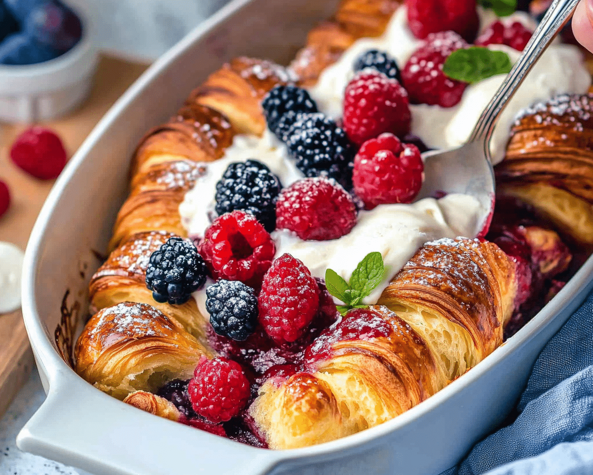 berry stuffed french toast with cream cheese and berries