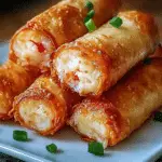 Crab Cake Egg Rolls