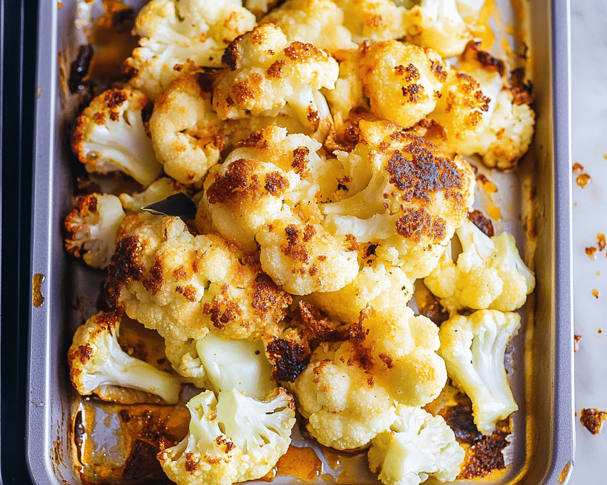 Crispy Oven Roasted Cauliflower Recipe – Easy & Delicious