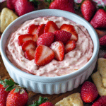 Strawberry cheesecake dip is a creamy, fluffy, no-bake appetizer with all the flavors of cheesecake - in a fraction of the time!
