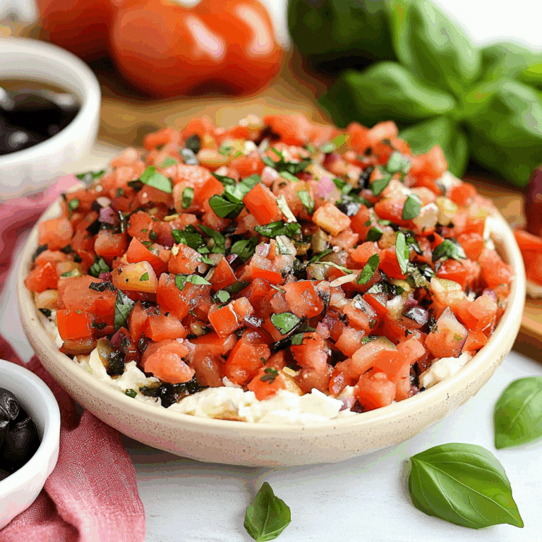 Bruschetta Dip