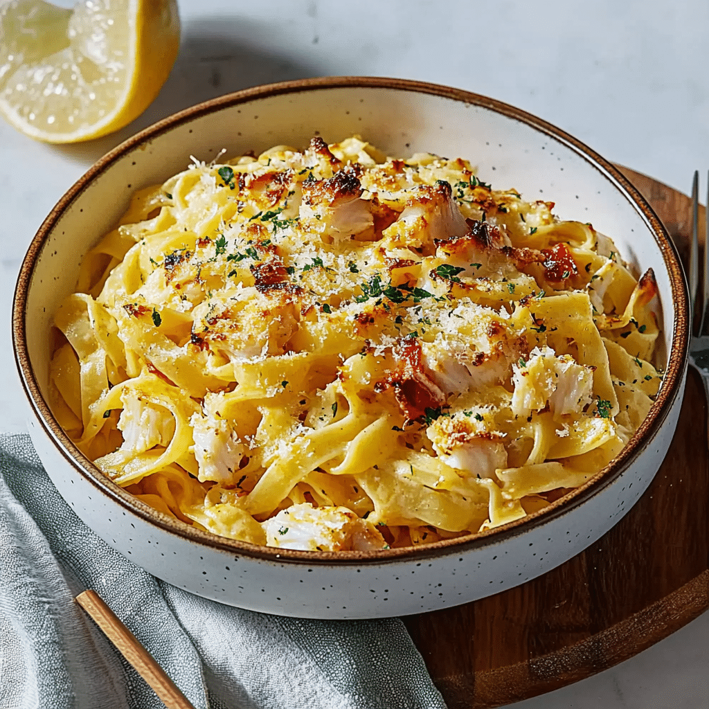 Crab Pasta Bake