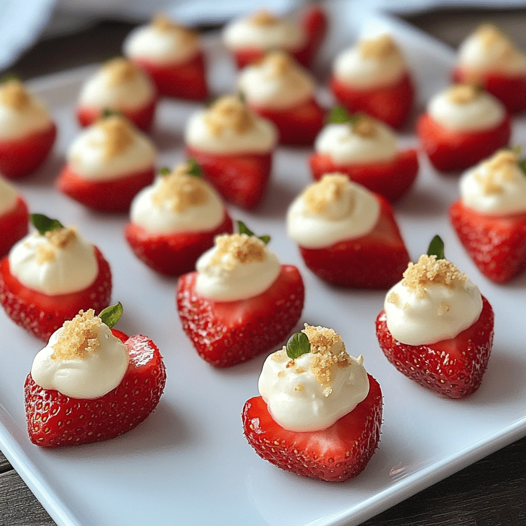 Deviled Strawberries