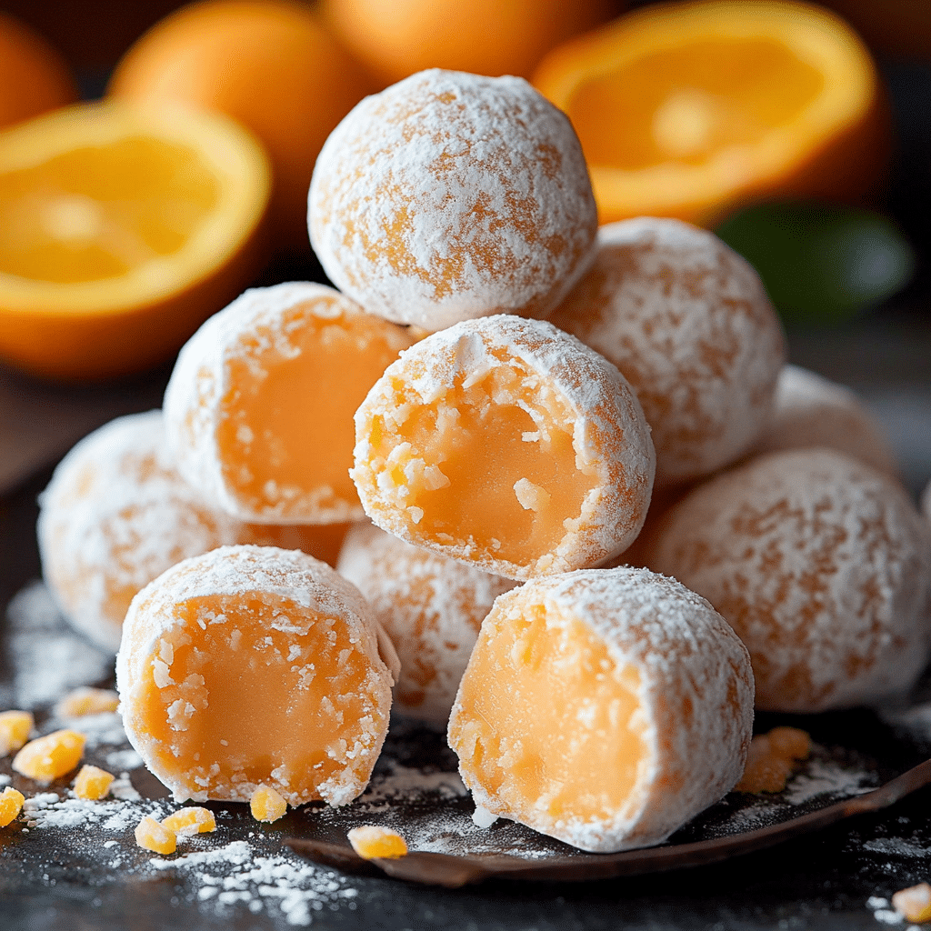 Orange Truffles Easy
