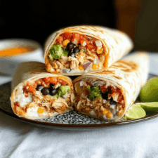 Satisfying 7 Layer Chicken Burrito Recipe for Easy Family Dinners