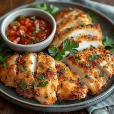 Parmesan Crusted Chicken With Mayo (Air Fryer Recipe)