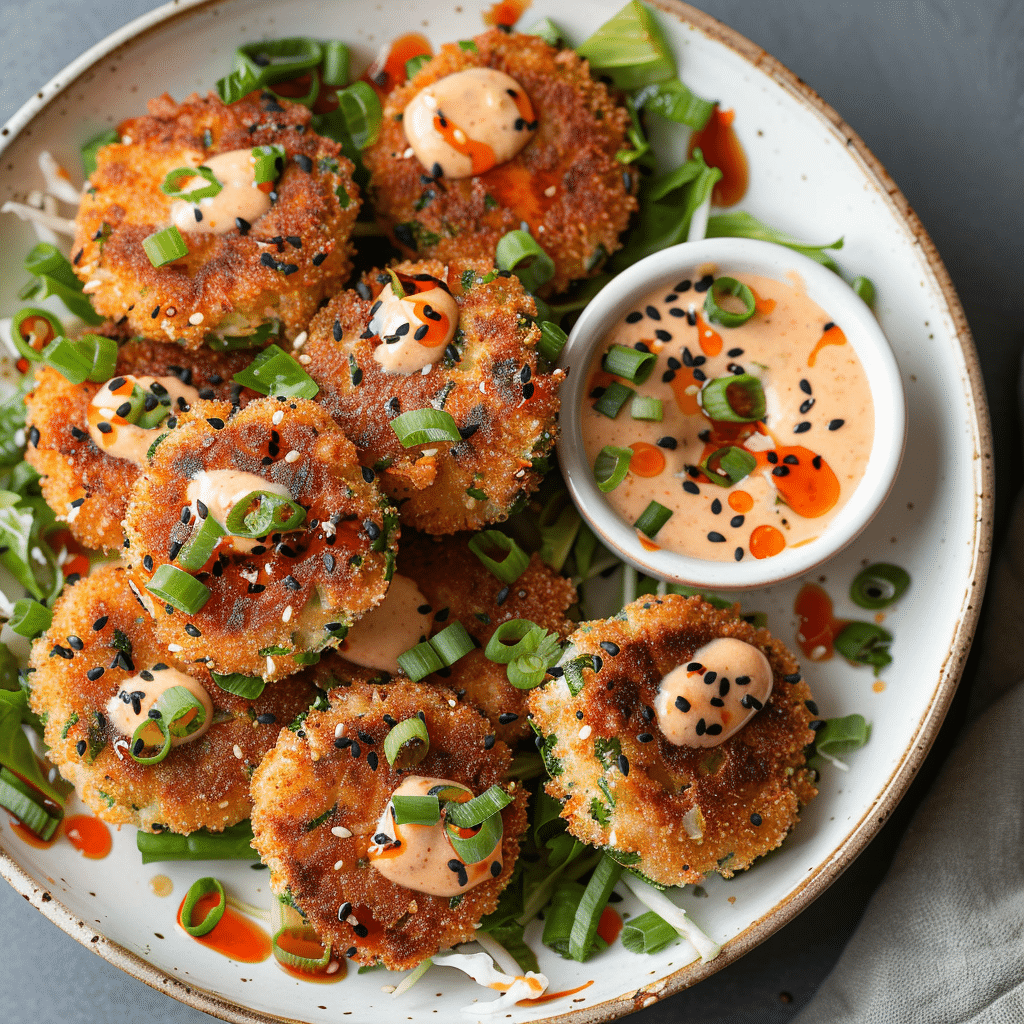 Korean-Style Tuna Cakes