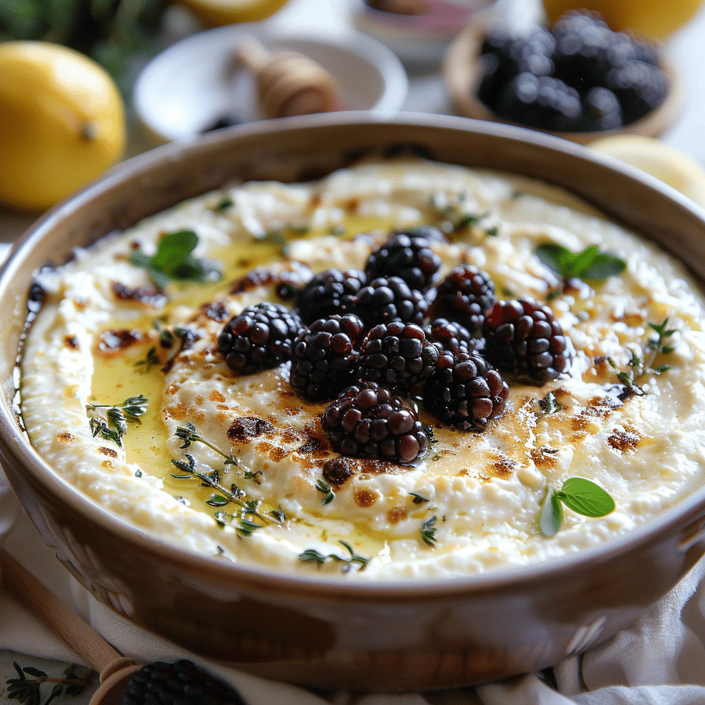 Lemon Ricotta Dip