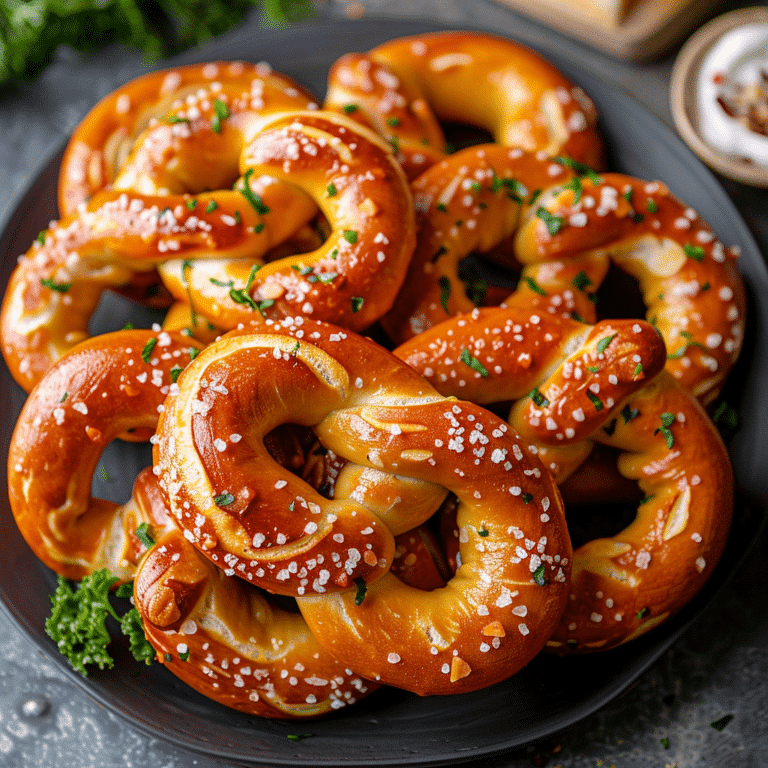 Homemade Soft Pretzels