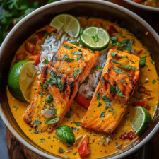 Salmon Caribbean Recipes – Coconut Curry Salmon