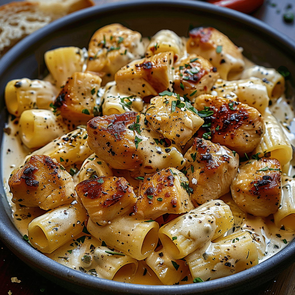 Chicken With Rigatoni