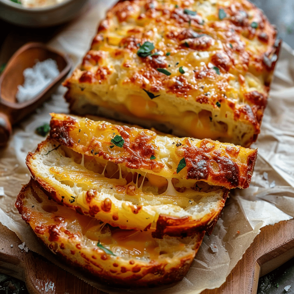 Easy Cheddar Cheese Bread