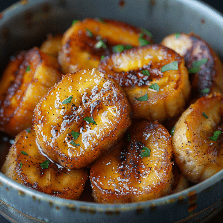 Cinnamon Bananas