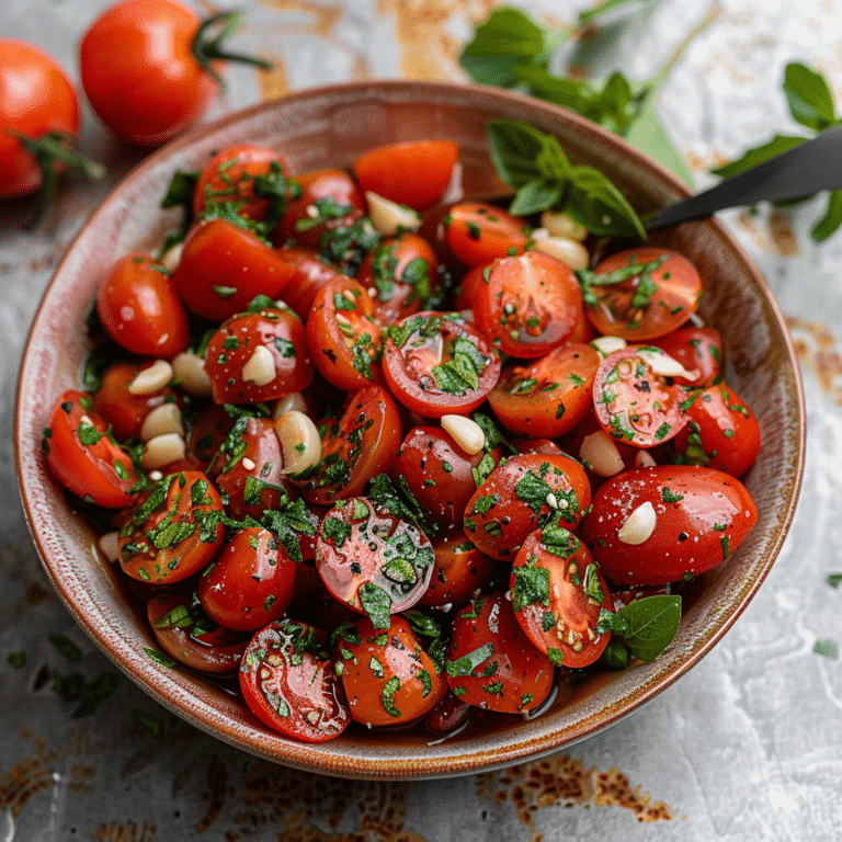 Marinated Tomato Salad