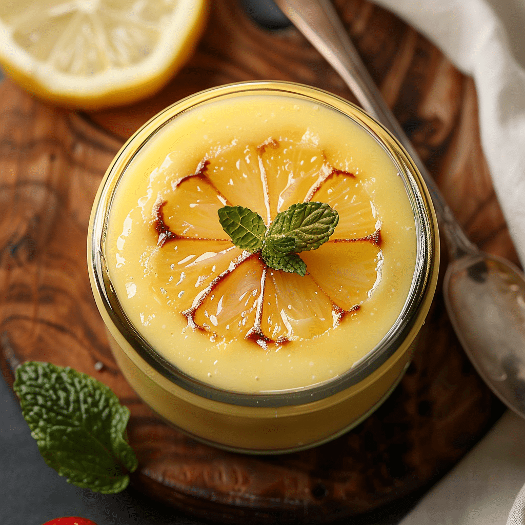 Lemon Custard Recipe