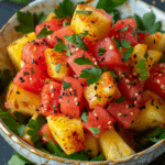 Melon and Pineapple Salad