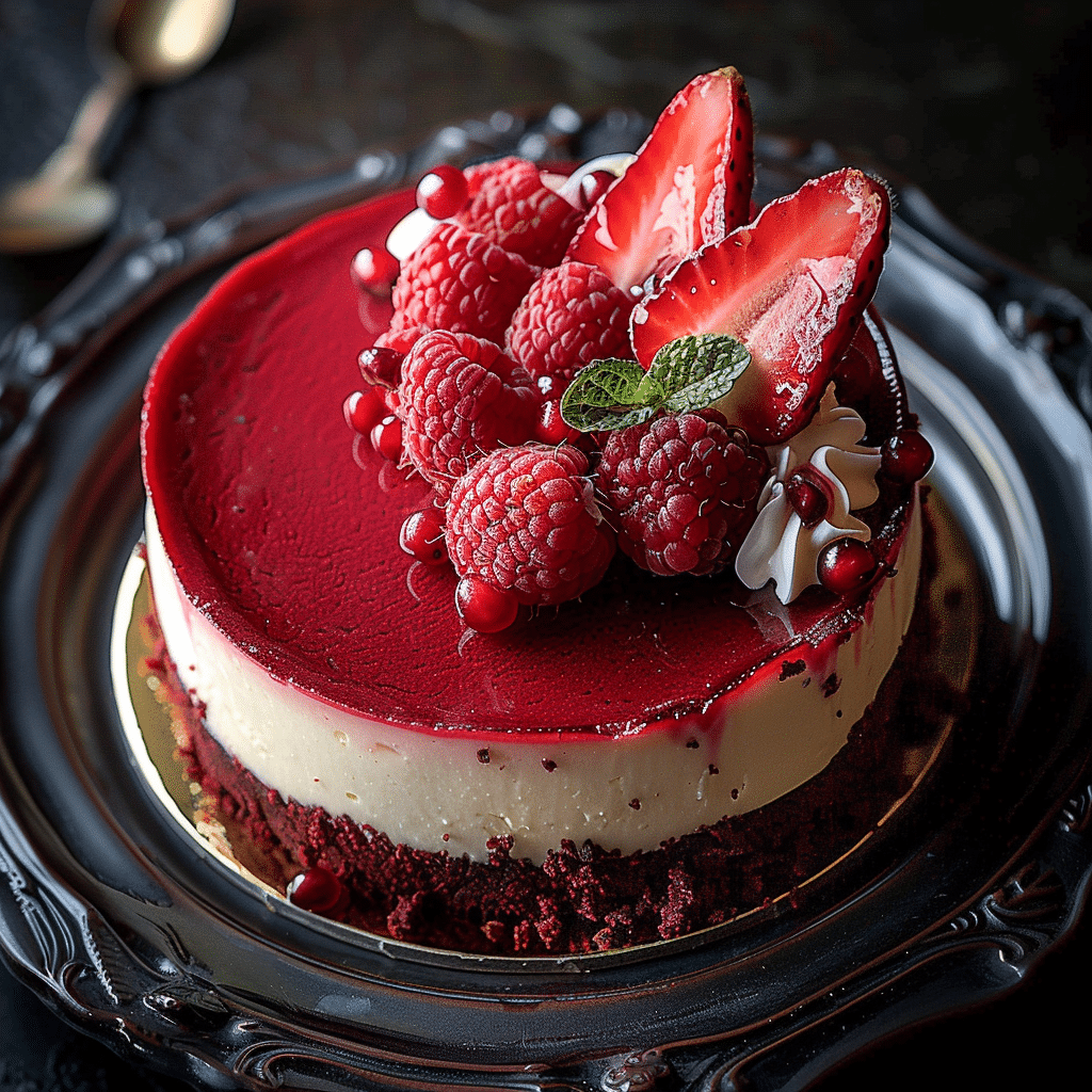 Red Velvet Cheesecake Recipe