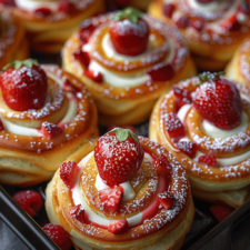 Strawberry Cheesecake Bread | Easy Homemade Recipe