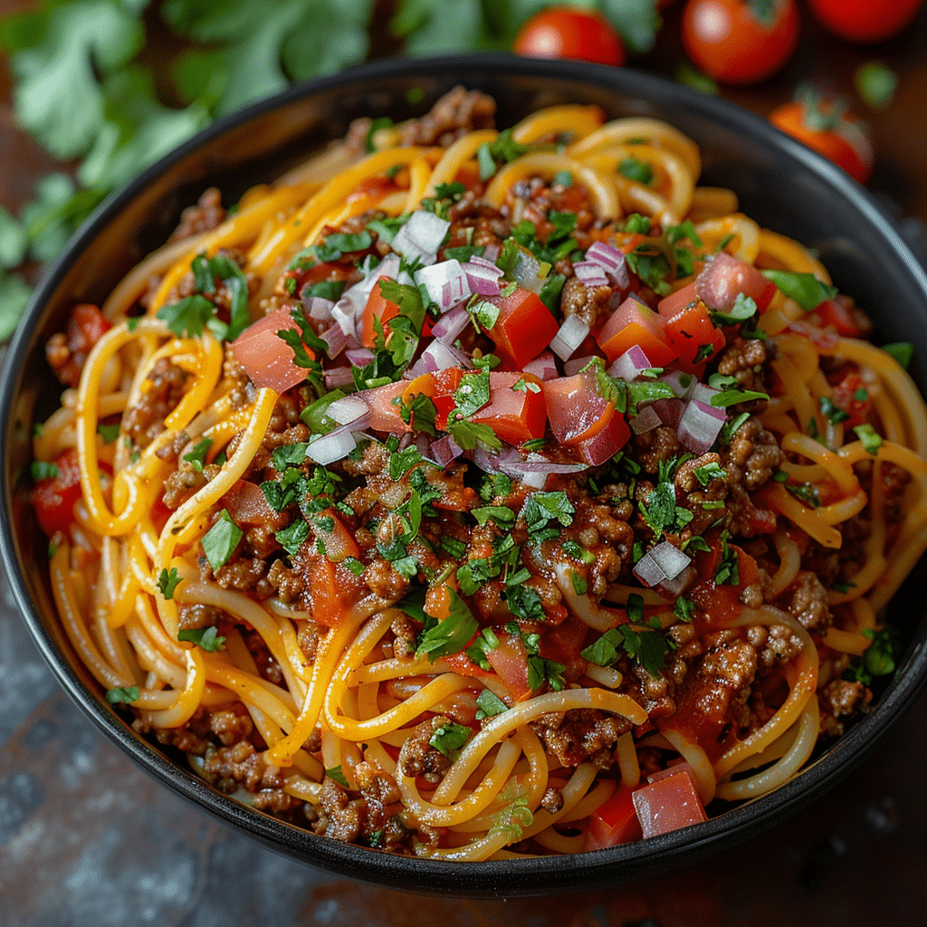 Taco Spaghetti