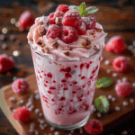Vanilla Raspberry Iced Latte