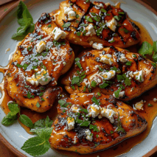 Powerfully Delicious Crispy Hot Honey Feta Chicken Recipe
