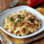 Bread Crumb Noodles
