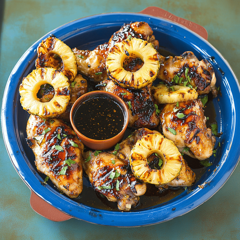 Pineapple Bourbon Chicken