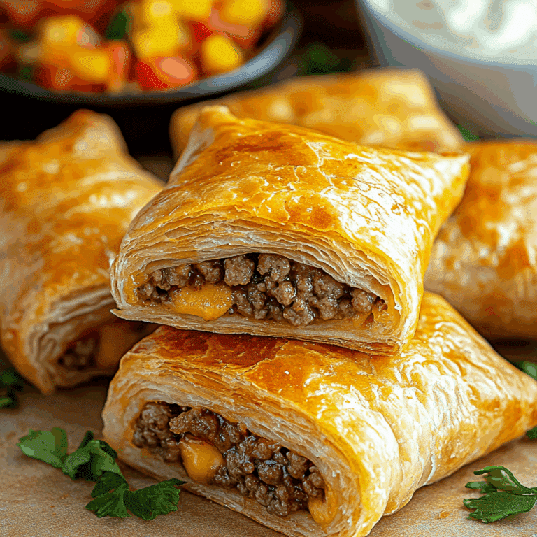 Cheeseburger Pockets Recipe