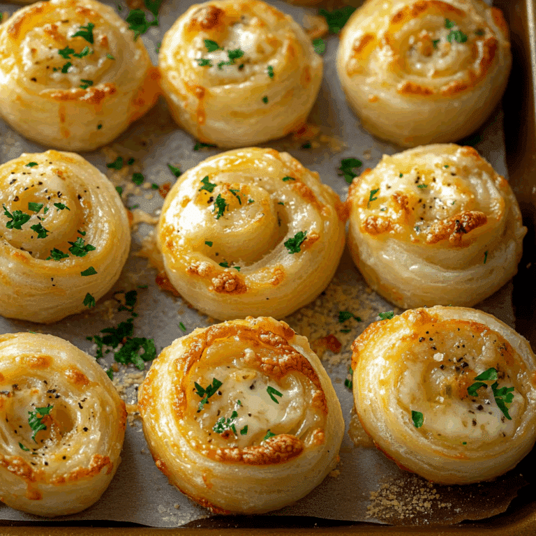 Cheesy Garlic Butter Rollups