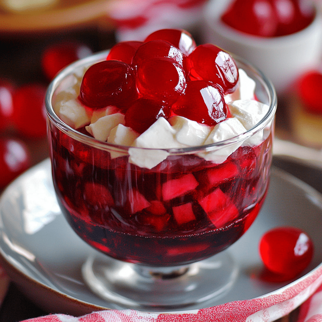 Cherry Coca-Cola Jello Salad