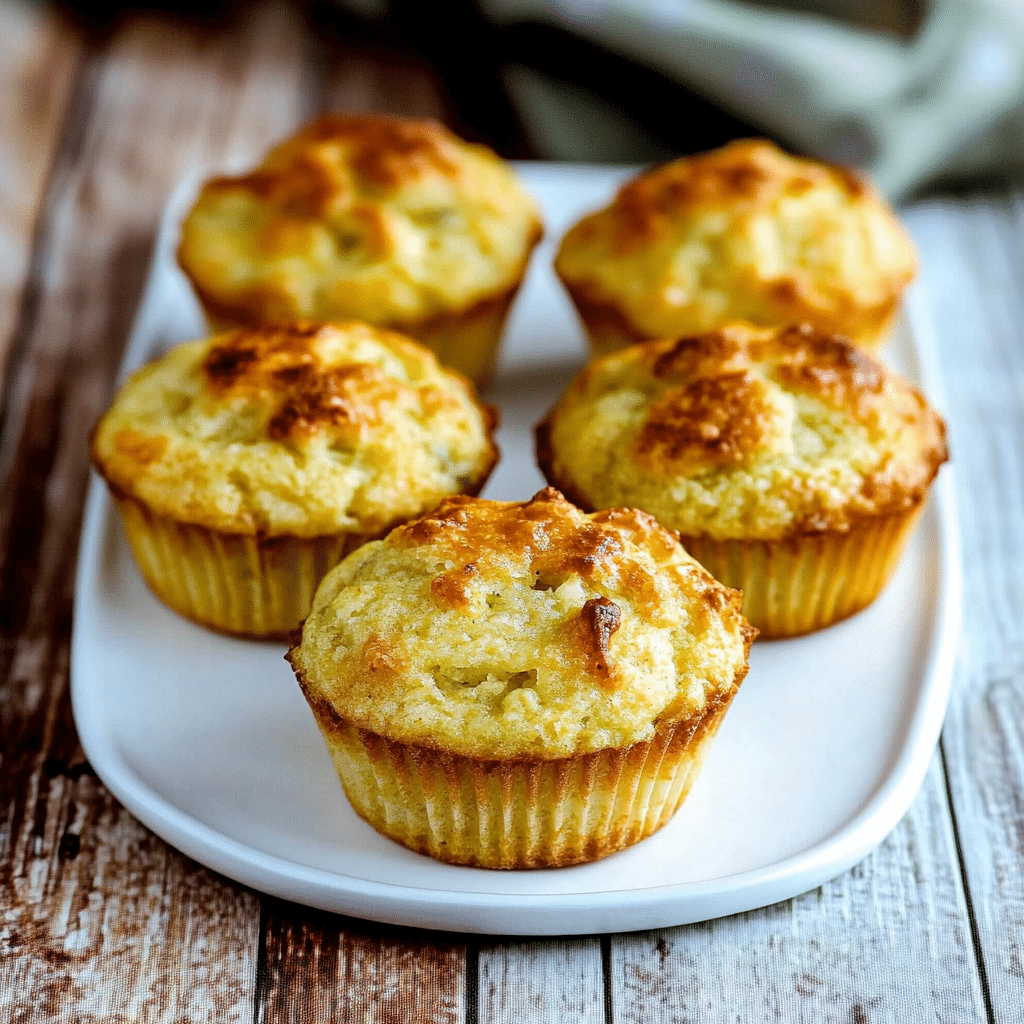 Savory Cottage Cheese Breakfast Muffins