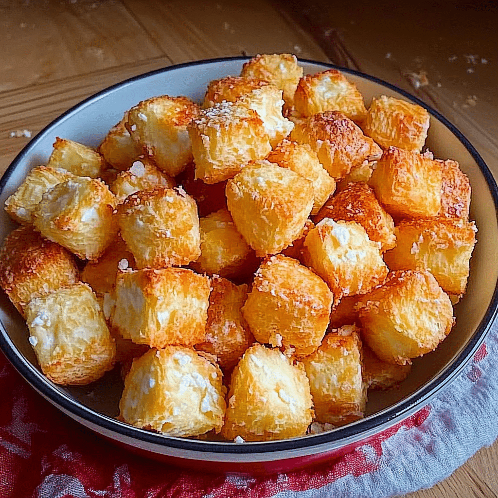 Crispy Cottage Cheese Treats