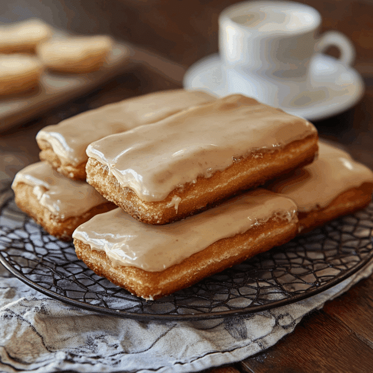 Maple Donut Bars