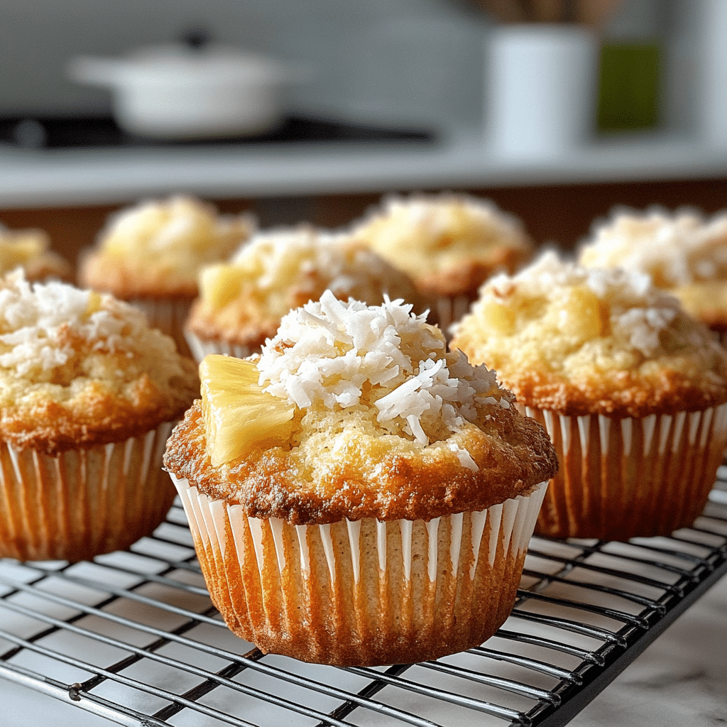 Pineapple Muffins Recipes