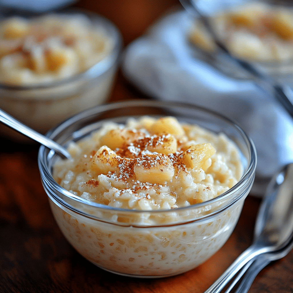 Pineapple Rice Pudding