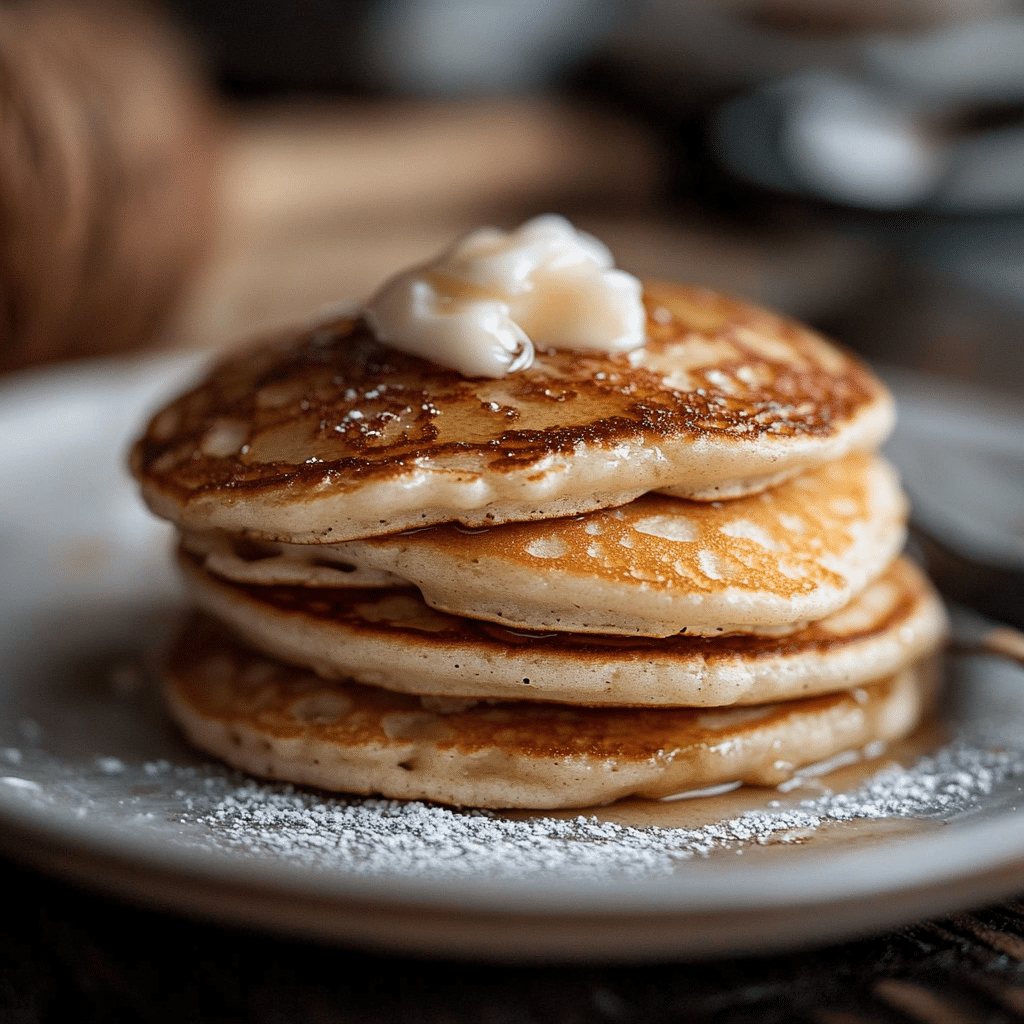 Coconut Cream Pancakes