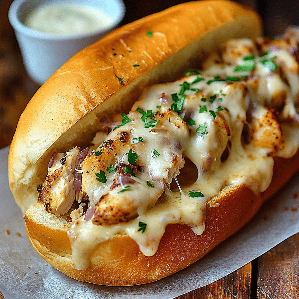 Chicken And Cheese Sub