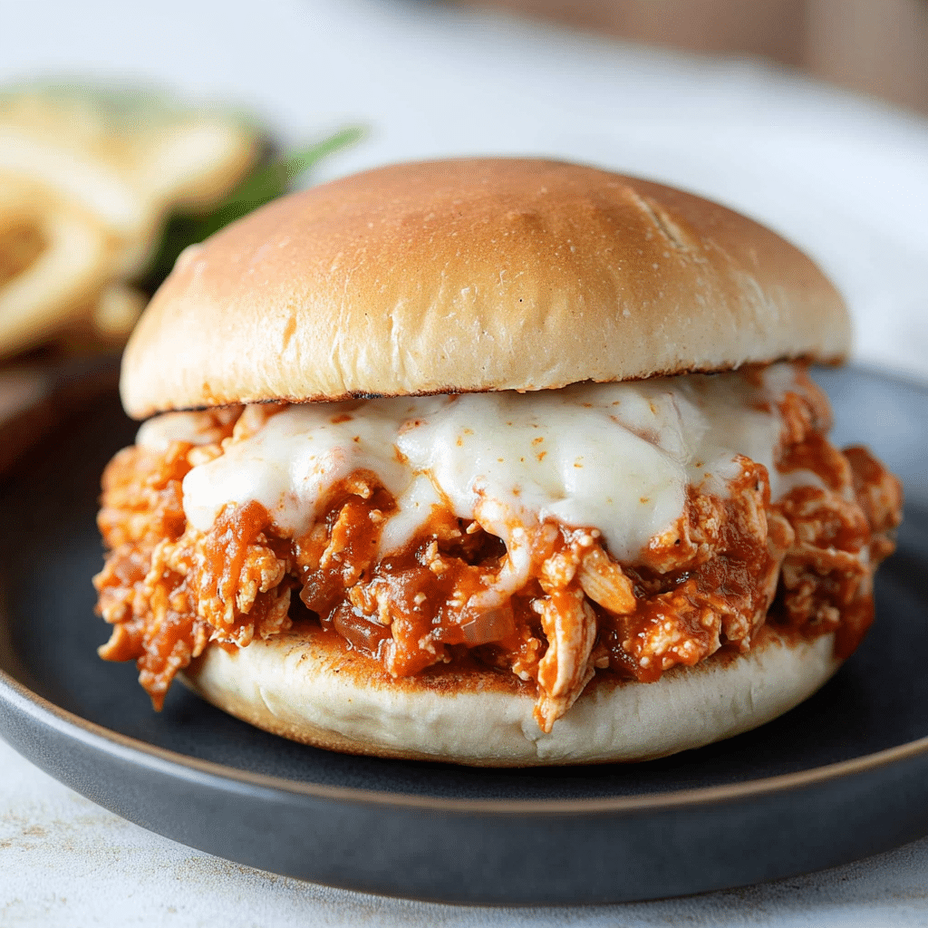 Chicken Parmesan Sloppy Joe