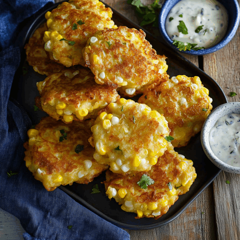 Corn Fritters Recipe Easy