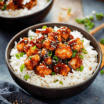 Honey BBQ Chicken Rice Recipe